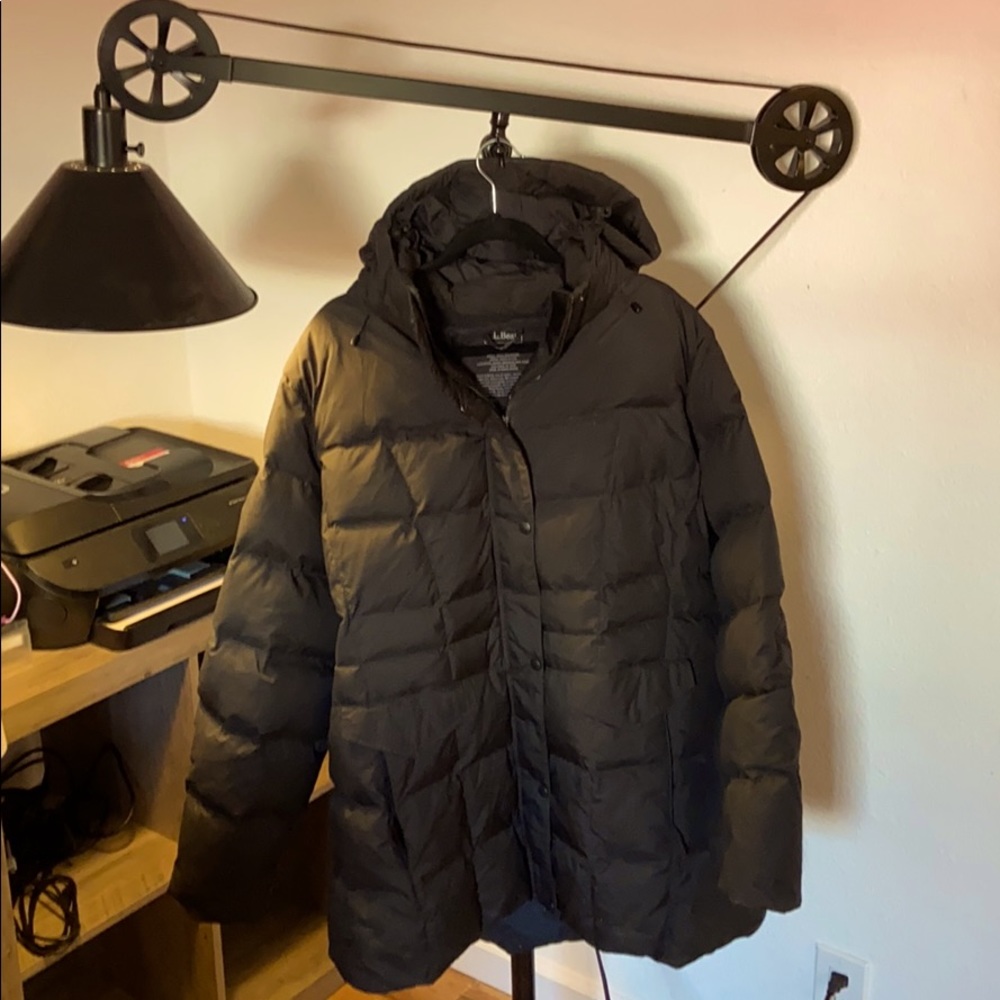 LL Bean Plus Size Insulated Goose Down Parka 3x